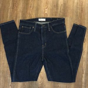 Madewell High Rise Skinny Jeans
